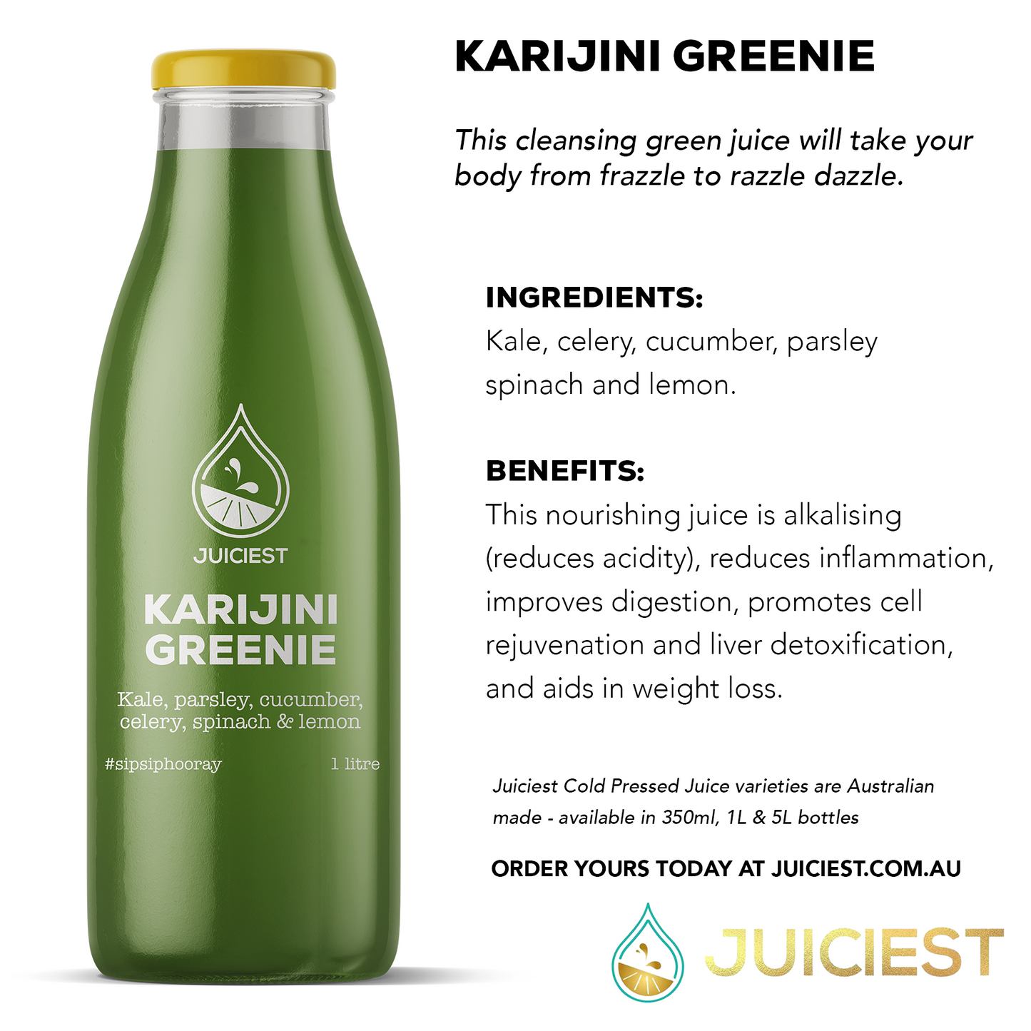 Juiciest Karijini Greenie Infographic