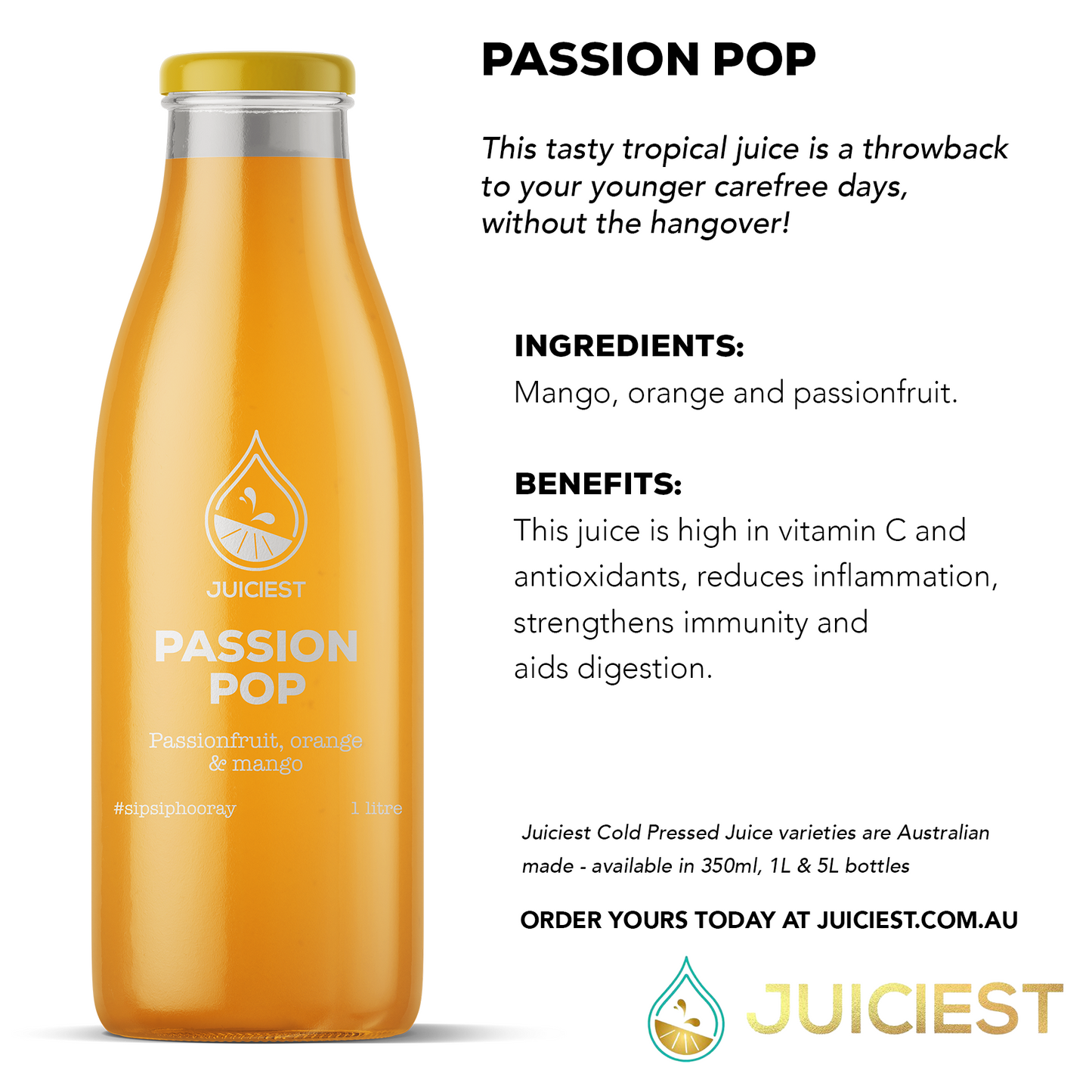 Juiciest Passion Pop Infographic