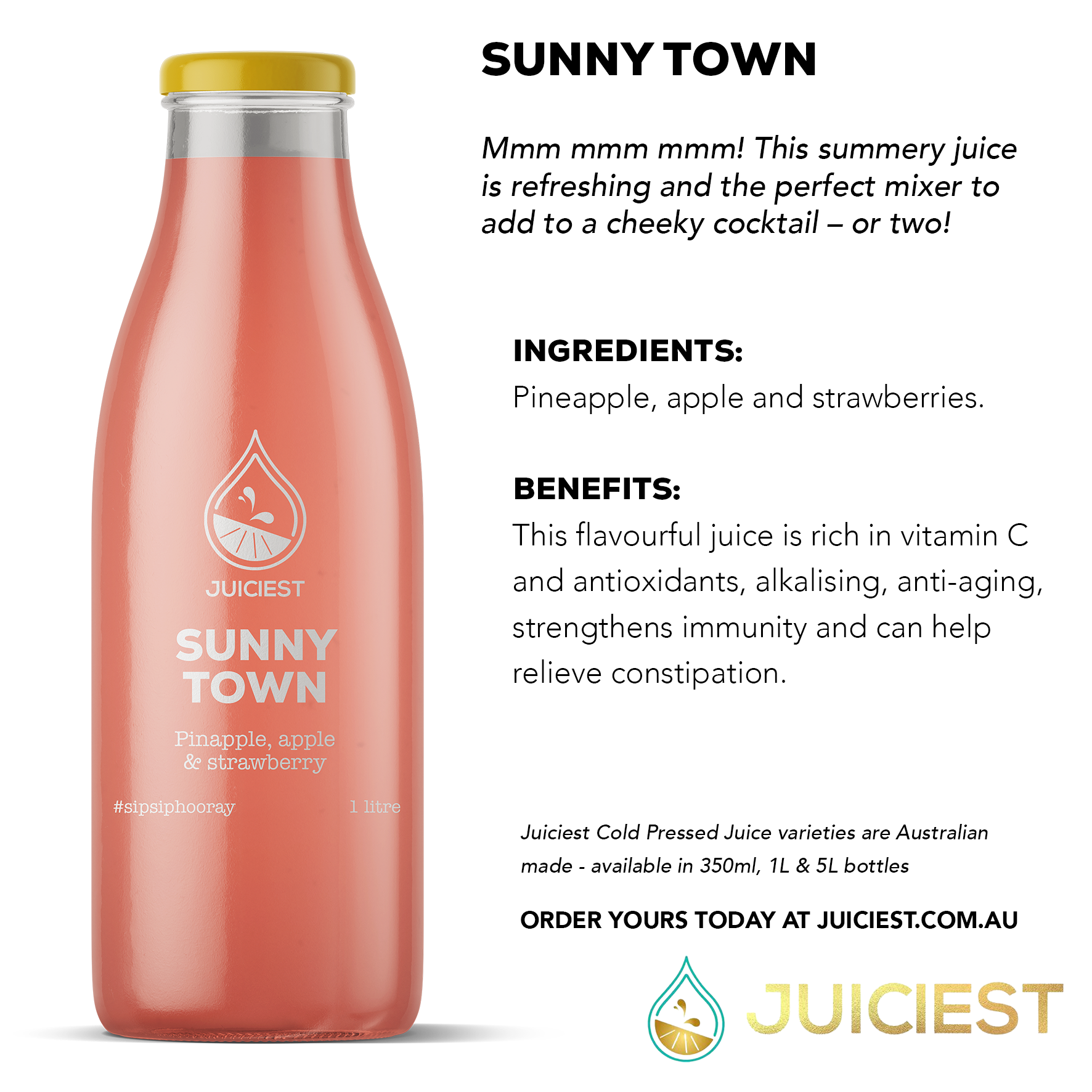 Juiciest Sunny Town Infographic