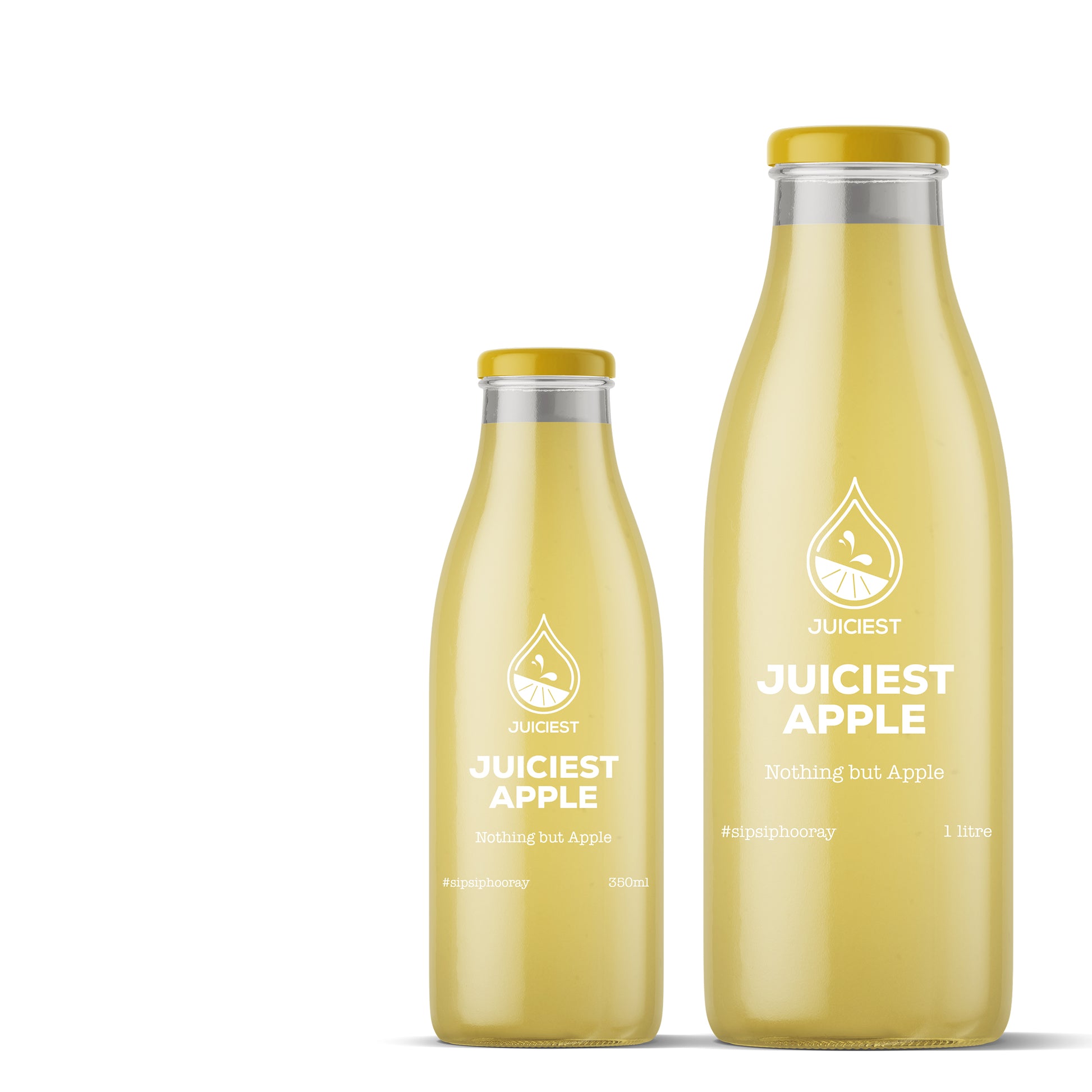 Juiciest Apple 350ml and 1L bottles