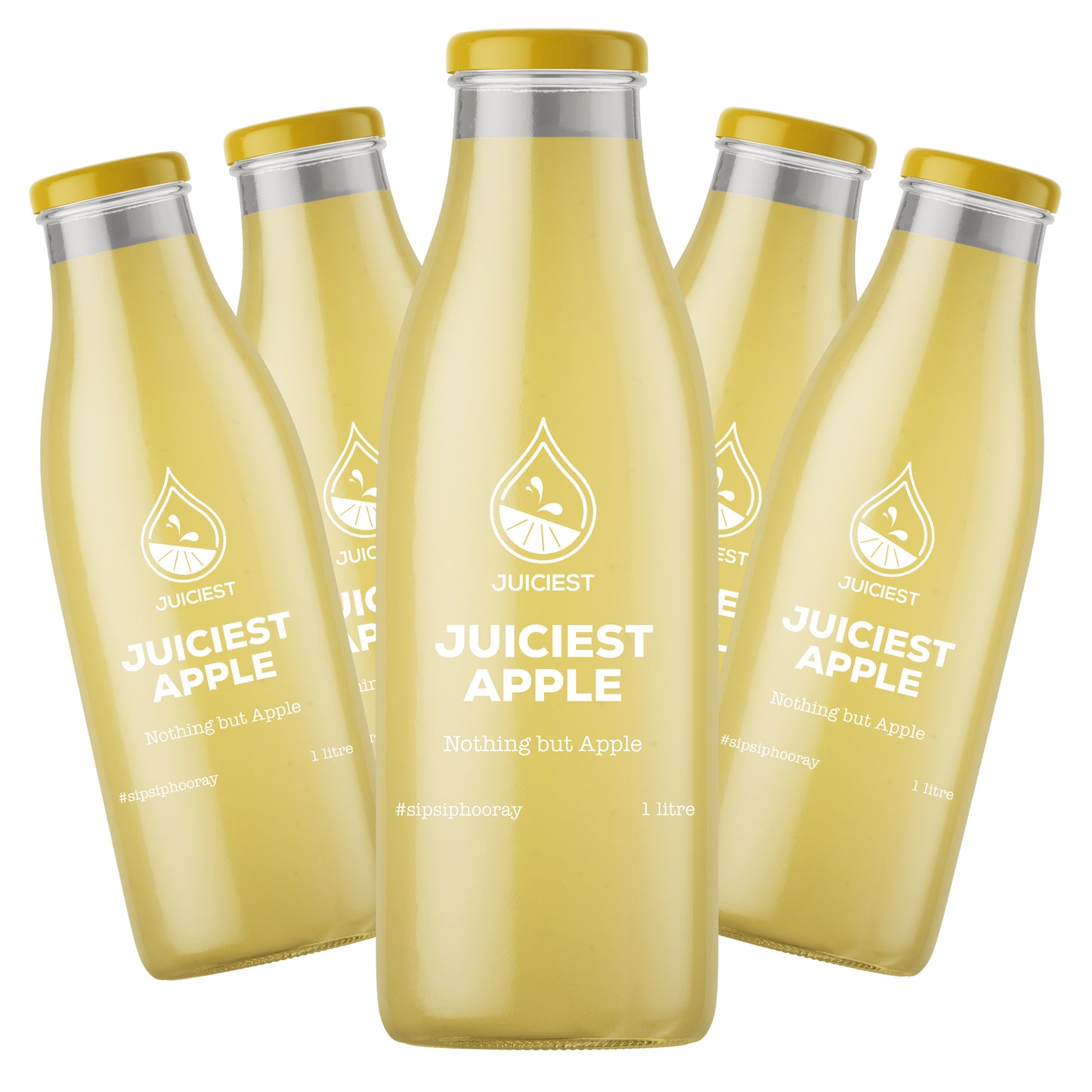 Juiciest Apple 5x 1L bottles