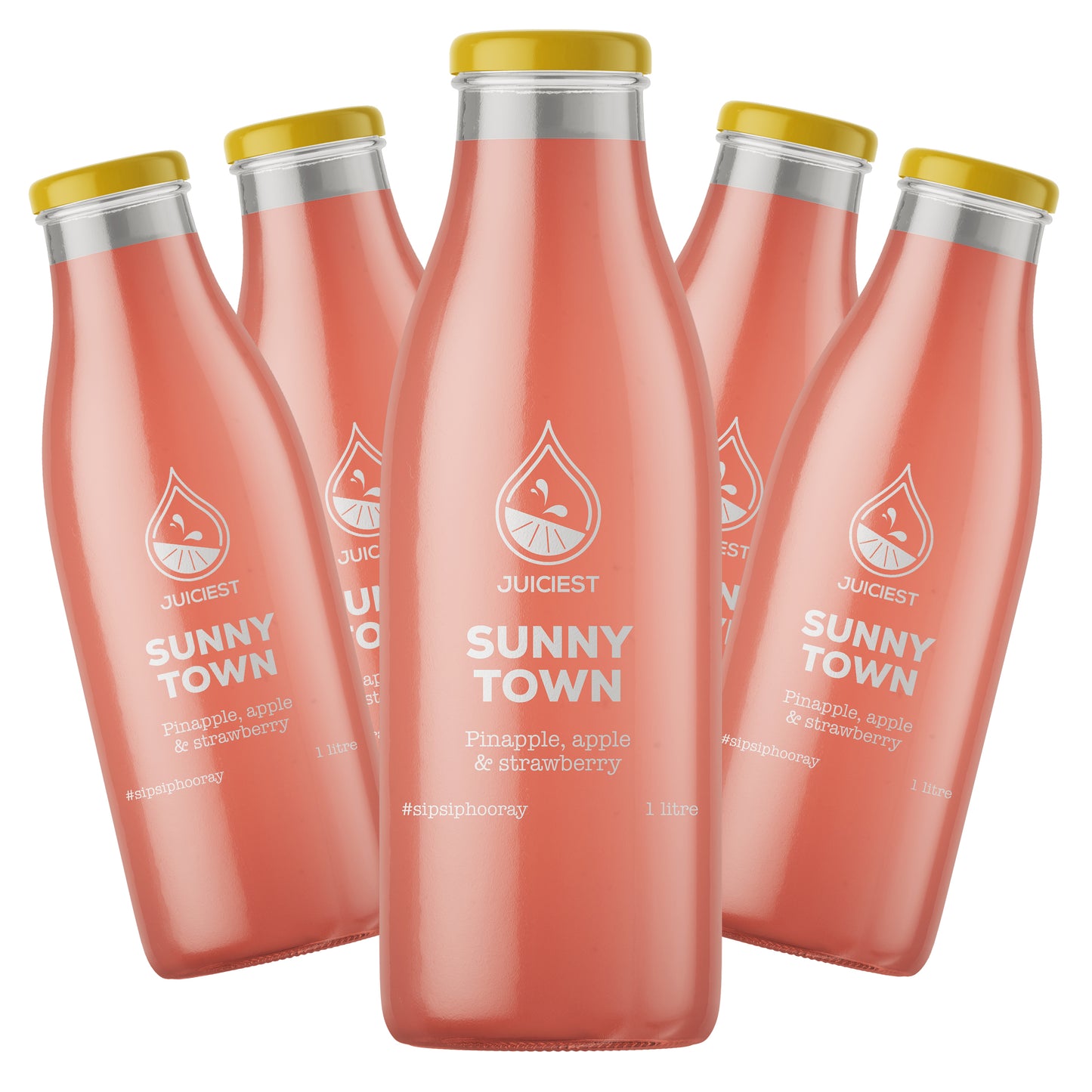 Juiciest Sunny Town 5x 1L bottles