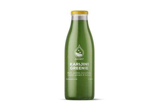 Juiciest Karijini Greenie Cold Pressed Juice Bottle