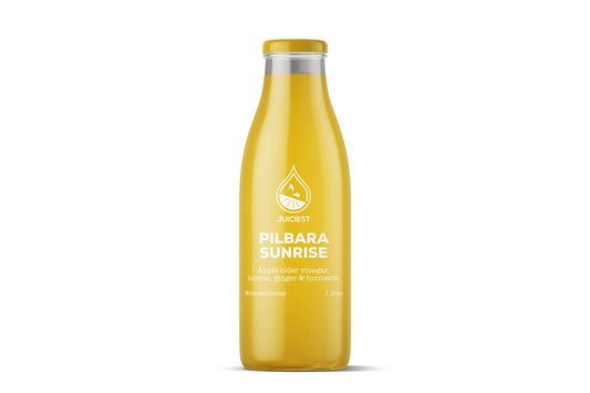 Juiciest Pilbara Sunrise Cold Pressed Juice Bottle