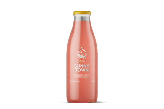 Juiciest Sunny Town Cold Pressed Juice Bottle