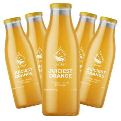 Juiciest Orange 5 x 1L bottles